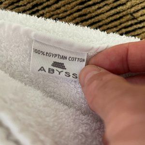 Abyss Habidecor White Towel set